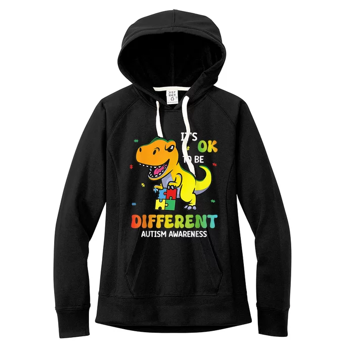 Autism Awareness Its Ok To Be Different Women's Fleece Hoodie