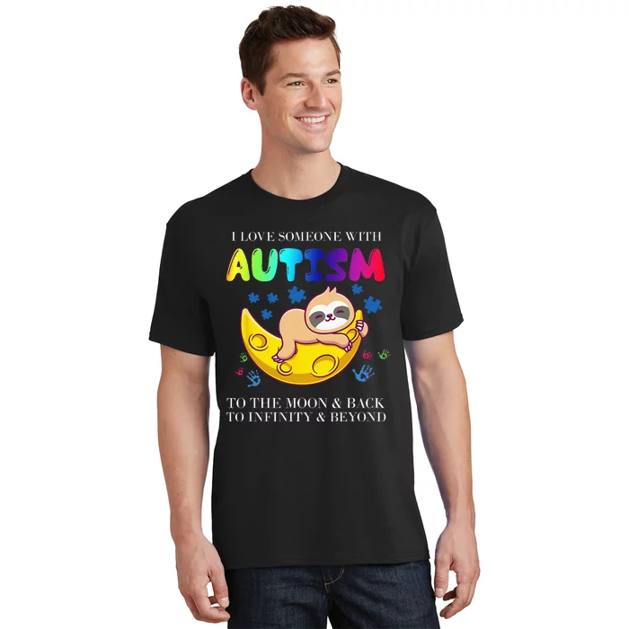 Autism Awareness I Love Someone With Autism T-Shirt