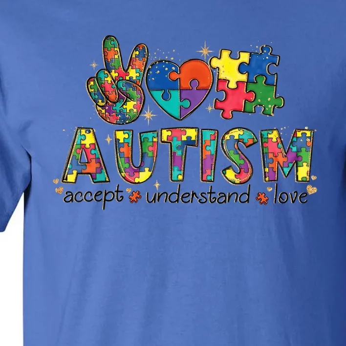 Autism Awareness Its Ok To Be Different Tall T-Shirt