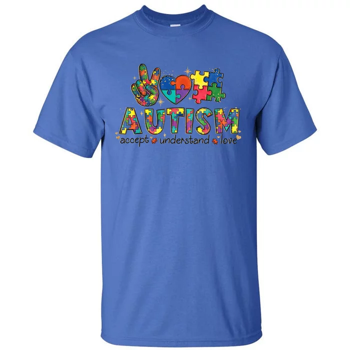 Autism Awareness Its Ok To Be Different Tall T-Shirt