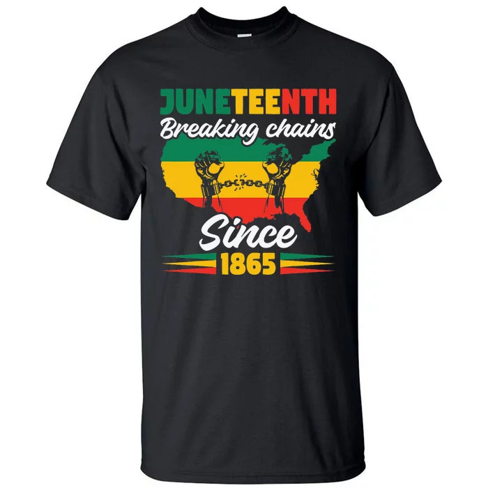 African American Juneteenth 1865 Tall T-Shirt