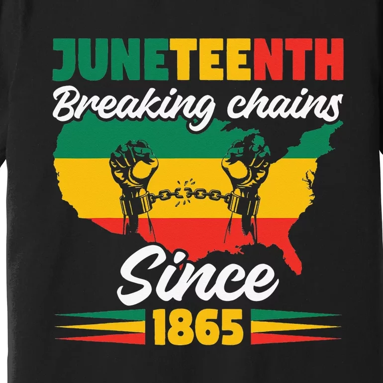 African American Juneteenth 1865 Premium T-Shirt