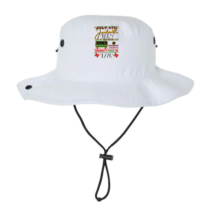 African American June 19th Independence Day Tee Legacy Cool Fit Booney Bucket Hat