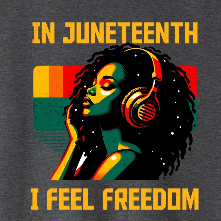 African American June 19th 1865 Women's Crop Top Tee