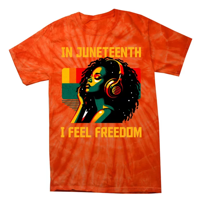 African American June 19th 1865 Tie-Dye T-Shirt