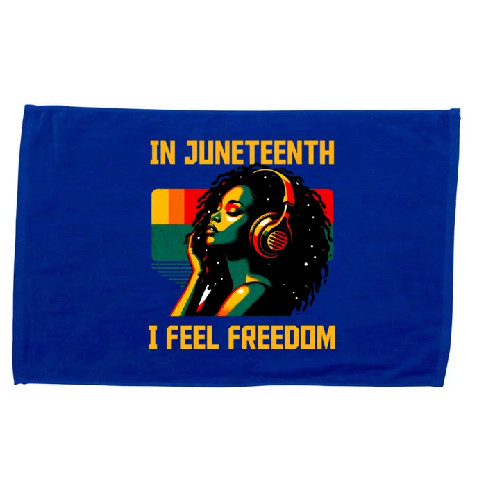 African American June 19th 1865 Microfiber Hand Towel