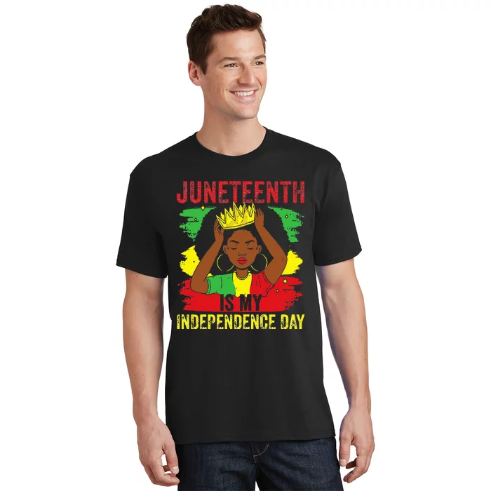 African American Juneteenth Is My Independence Day T-Shirt