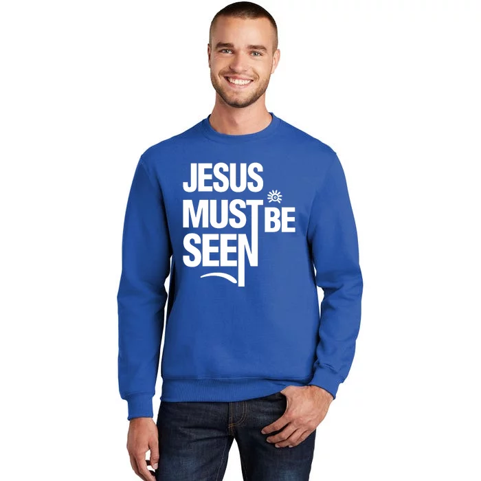 Ayomide Adetoro Jesus Must Be Seen Limited Tall Sweatshirt