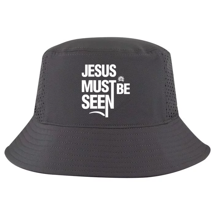 Ayomide Adetoro Jesus Must Be Seen Limited Cool Comfort Performance Bucket Hat