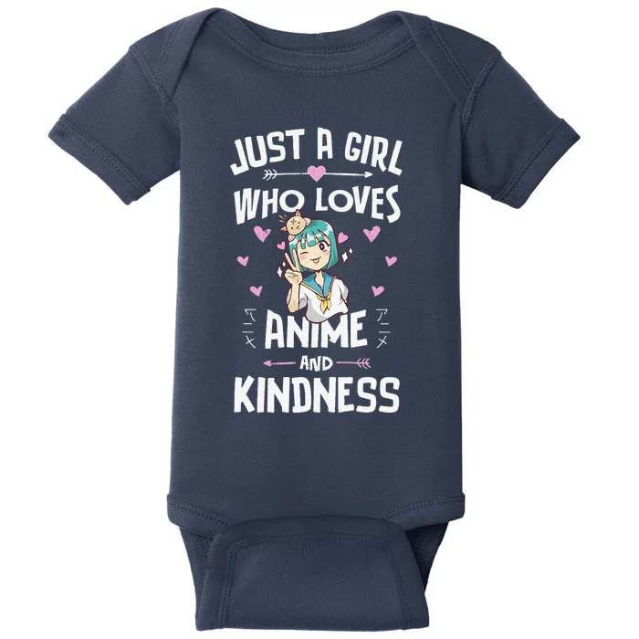 Anime And Kindness Gifts For Daughter And Girls Baby Bodysuit