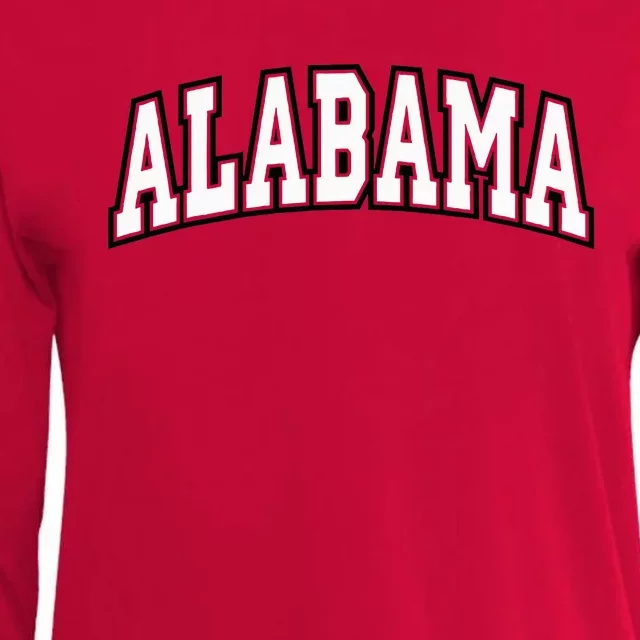 Alabama Womens Cotton Relaxed Long Sleeve T-Shirt