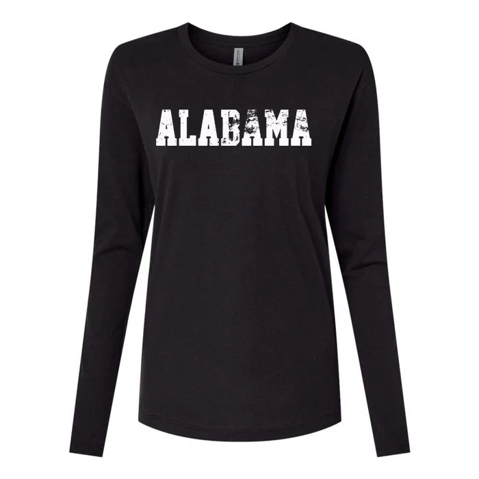 Alabama Womens Cotton Relaxed Long Sleeve T-Shirt