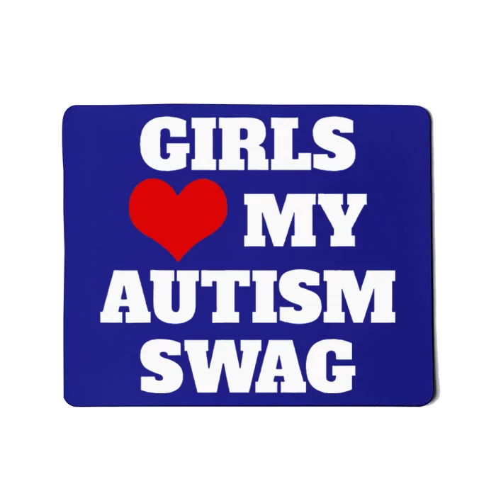 Autism Awareness Love My Autism Swag Funny Mousepad