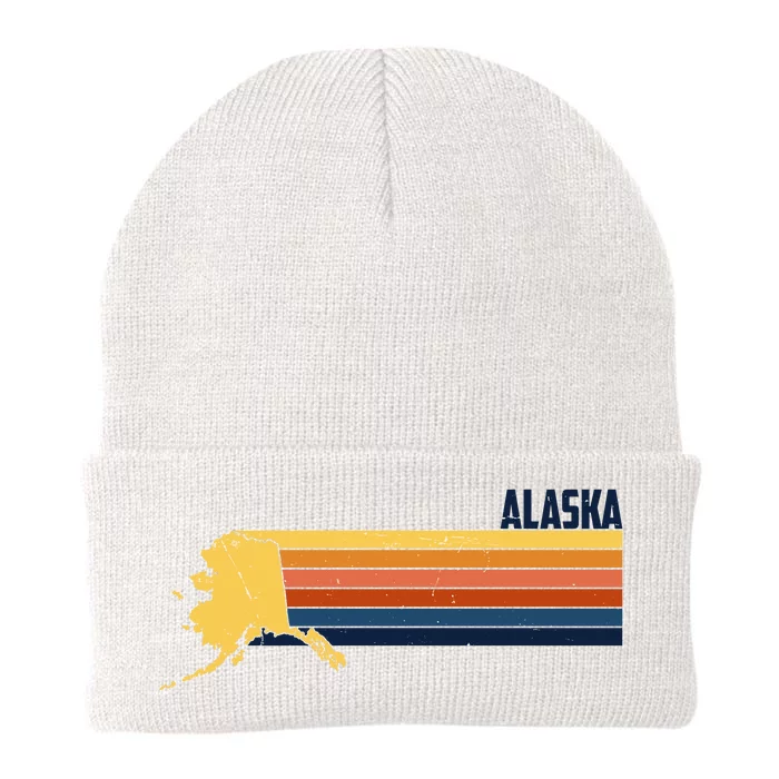 Retro Vintage Alaska Knit Cap Winter Beanie