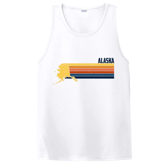 Retro Vintage Alaska Performance Tank