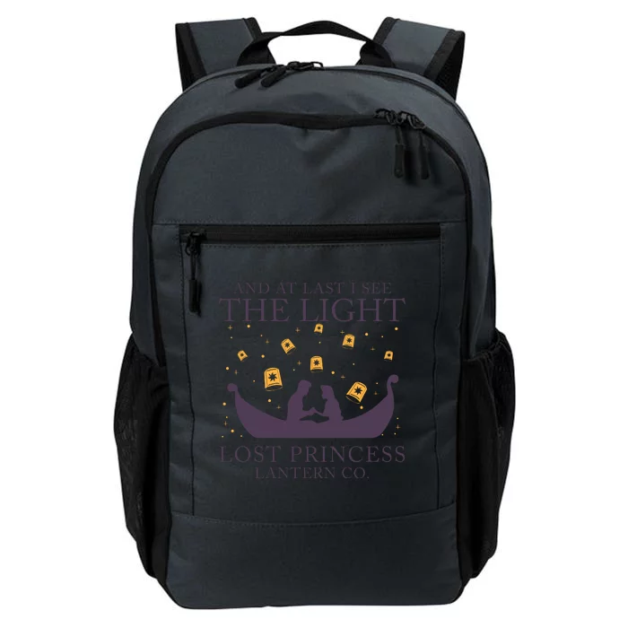 And At Last I See The Light Retro Rapunzel Lost Princess Daily Commute Backpack