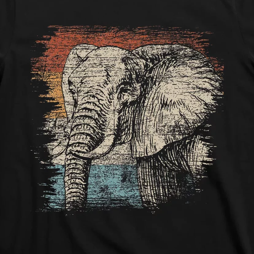 African Animal Lover Gift Elephant T-Shirt