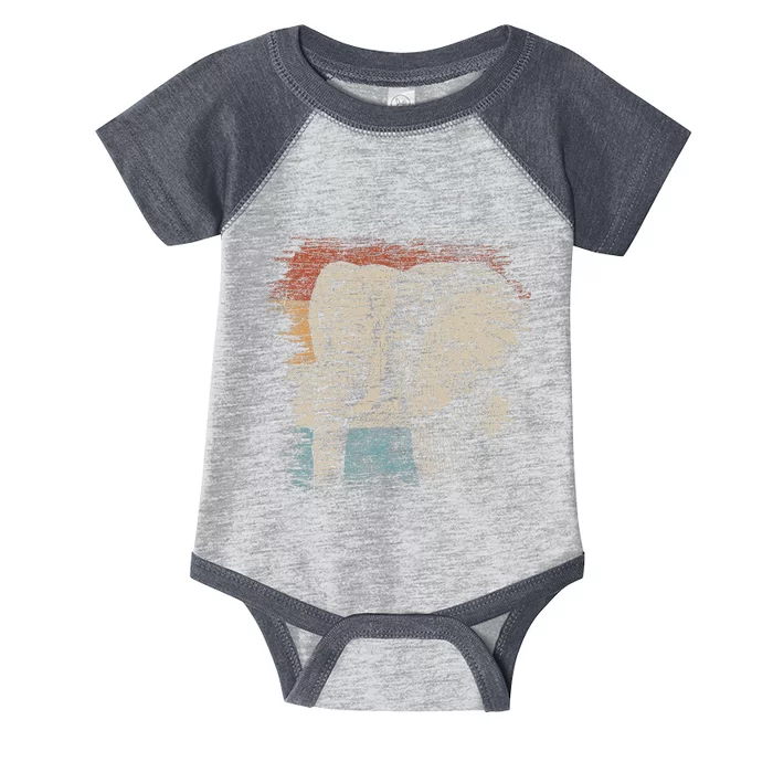 African Animal Lover Gift Elephant Infant Baby Jersey Bodysuit