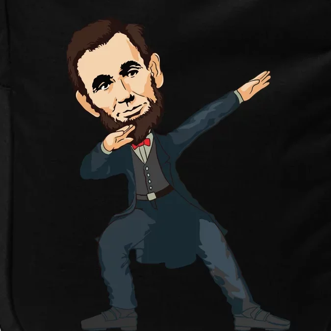 Abraham Abe Lincoln Dabbing Dab Dance 4th Of July Gift Impact Tech Backpack