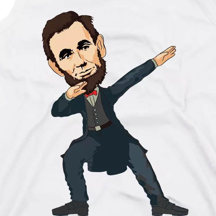 Abraham Abe Lincoln Dabbing Dab Dance 4th Of July Gift Tank Top