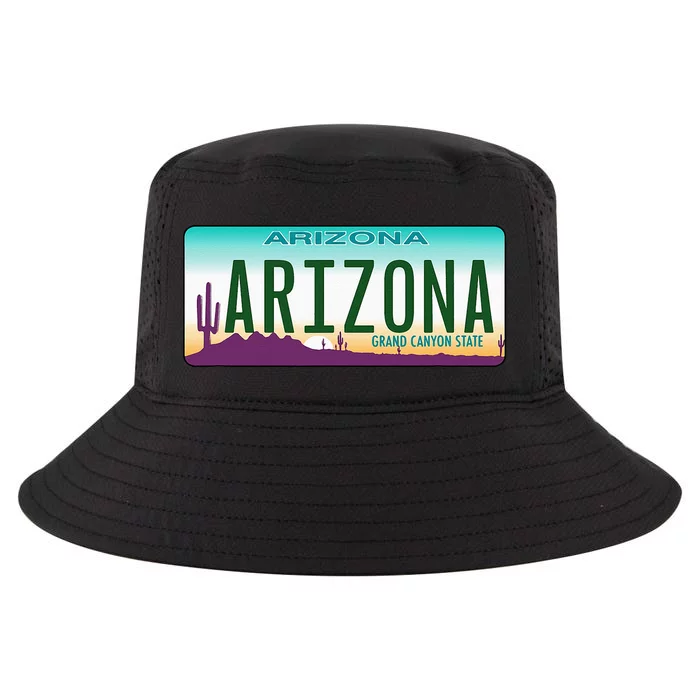 Arizona AZ License Plate Classic Cool Comfort Performance Bucket Hat