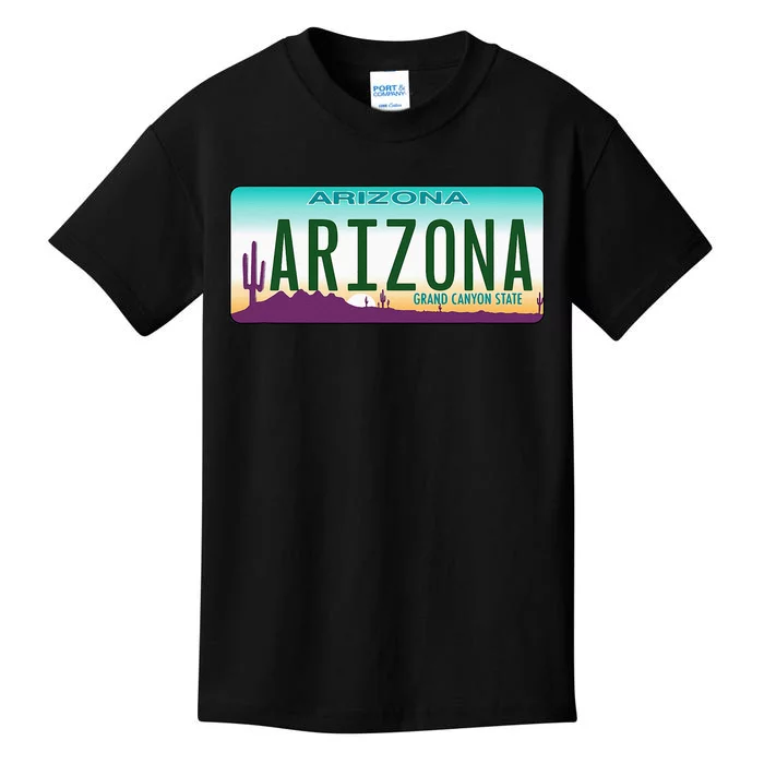 Arizona AZ License Plate Classic Kids T-Shirt