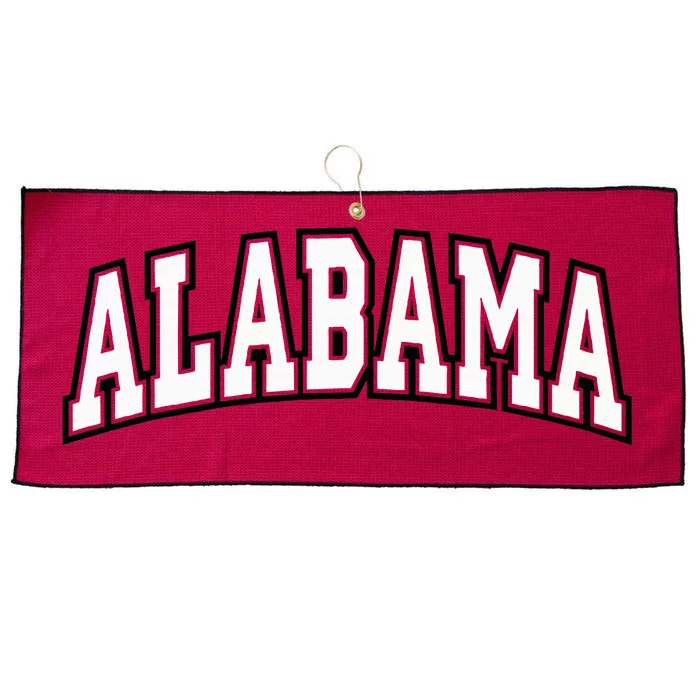 Alabama Large Microfiber Waffle Golf Towel