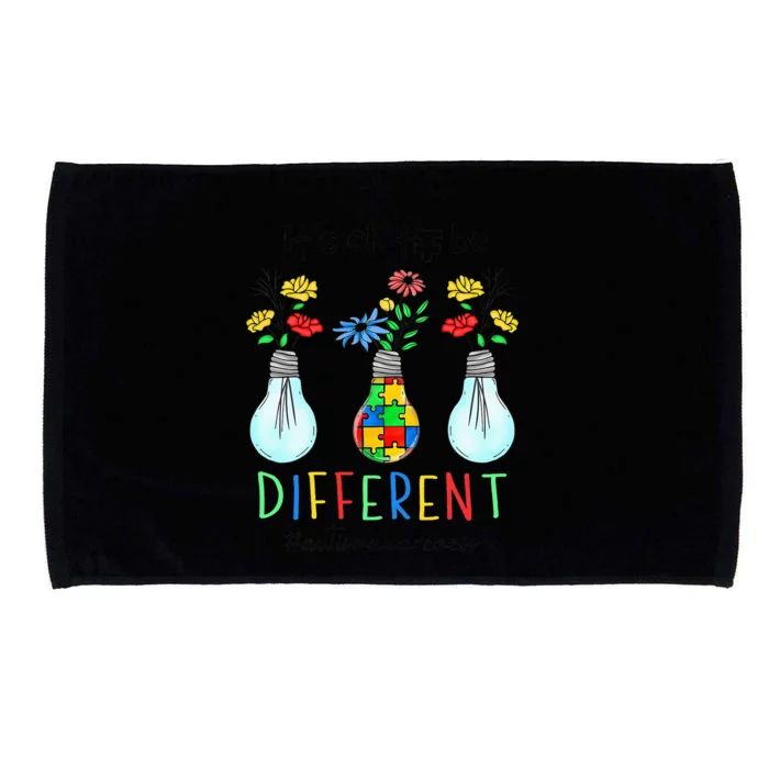 Autism Awareness Light Its Ok To Be Different Microfiber Hand Towel