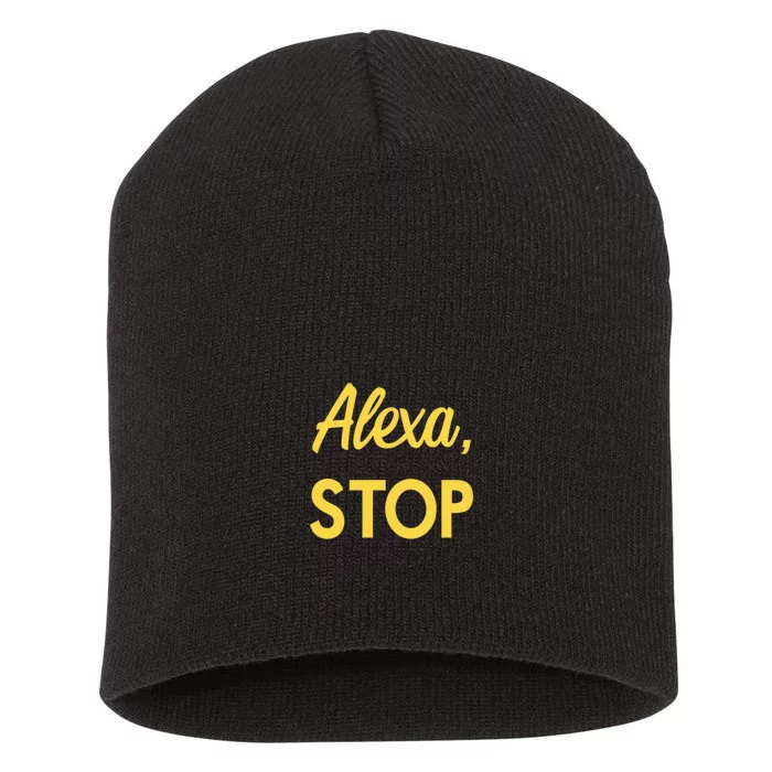 Alexa Short Acrylic Beanie