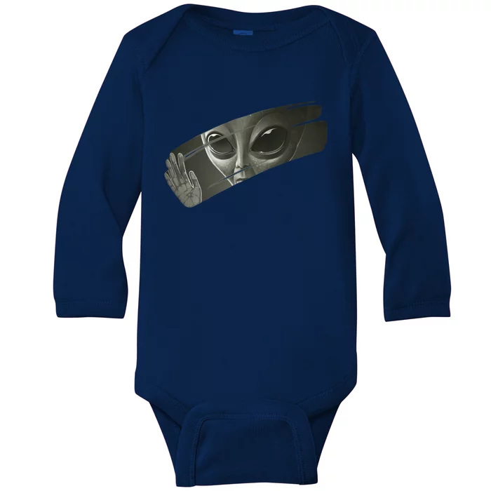 Alien Baby Long Sleeve Bodysuit