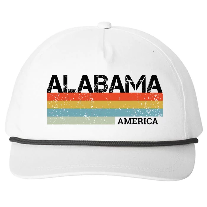 Alabama Snapback Five-Panel Rope Hat