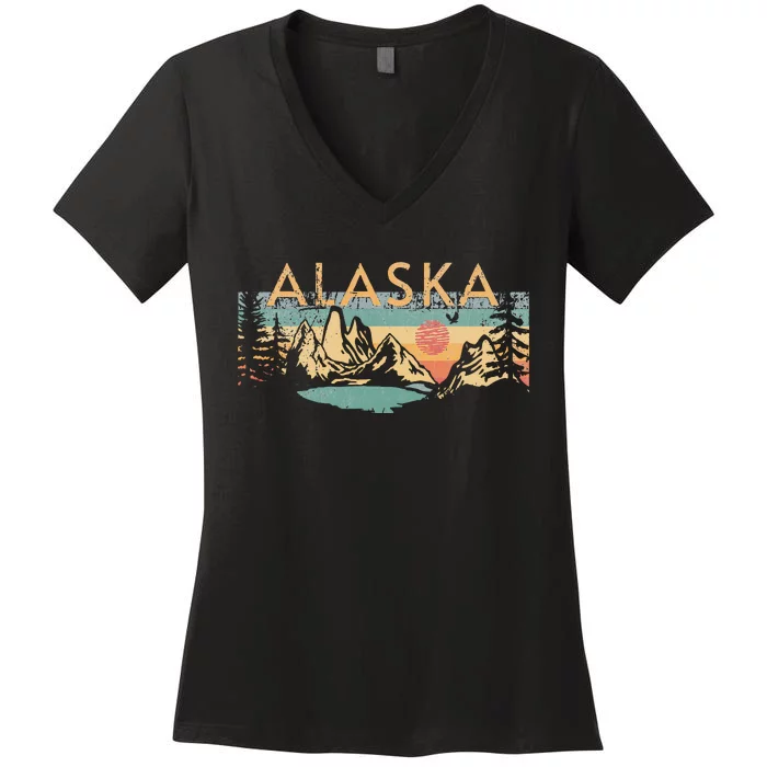 Alaska Women's V-Neck T-Shirt