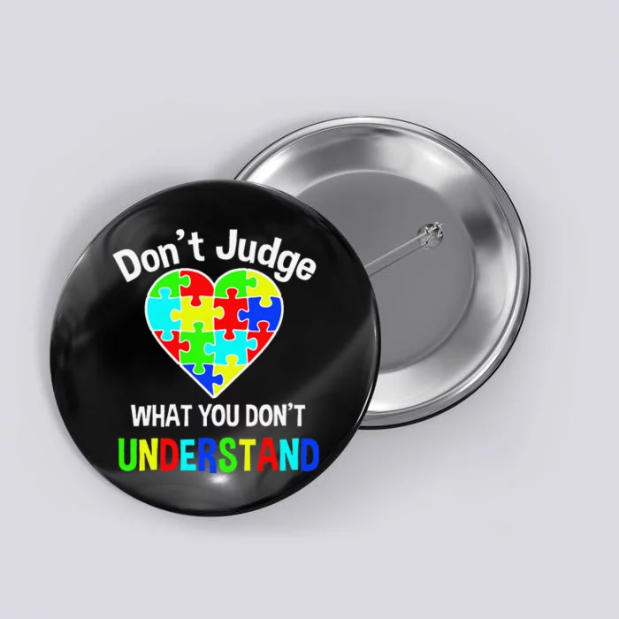 Autism Awareness Love And Support Acceptance Button