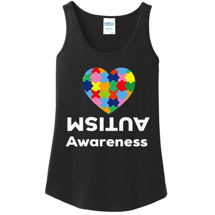 Autism Awareness Love Gift April 2nd Ladies Essential Tank