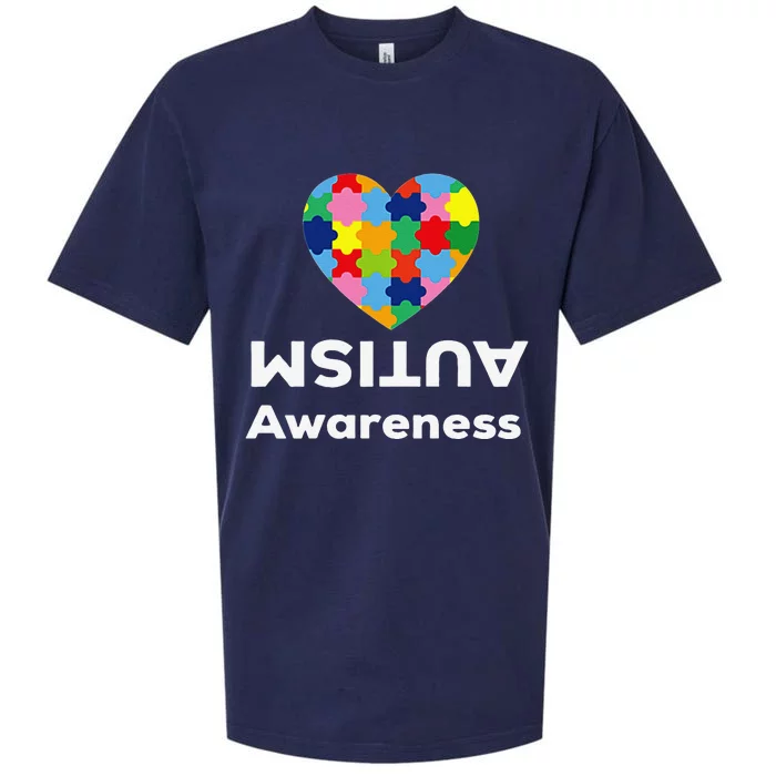 Autism Awareness Love Gift April 2nd Sueded Cloud Jersey T-Shirt