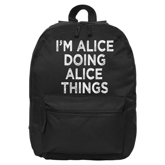 Alice 16 in Basic Backpack