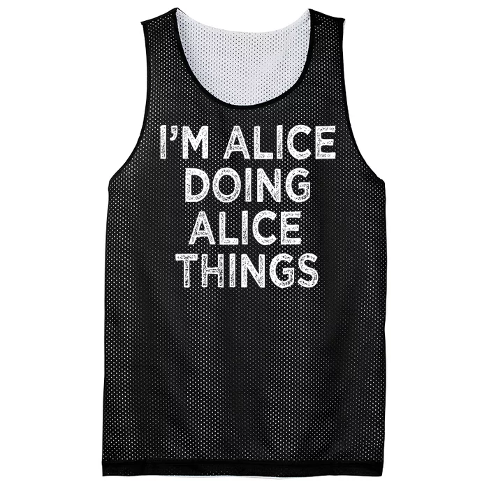 Alice Mesh Reversible Basketball Jersey Tank