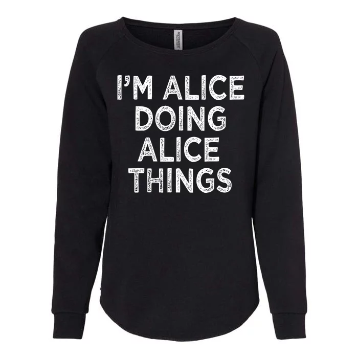 Alice Womens California Wash Sweatshirt