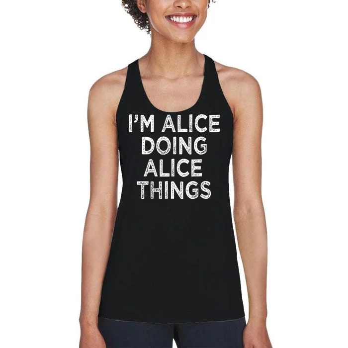 Alice Women's Racerback Tank