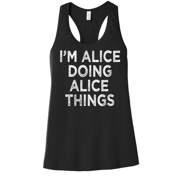 Alice Women's Racerback Tank