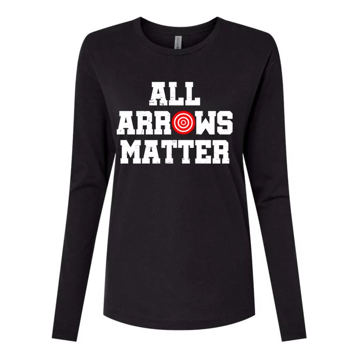 All Arrows Mattergreat Giftarchery Bow Hunting Giftgreat Giftarcher Gift Womens Cotton Relaxed Long Sleeve T-Shirt