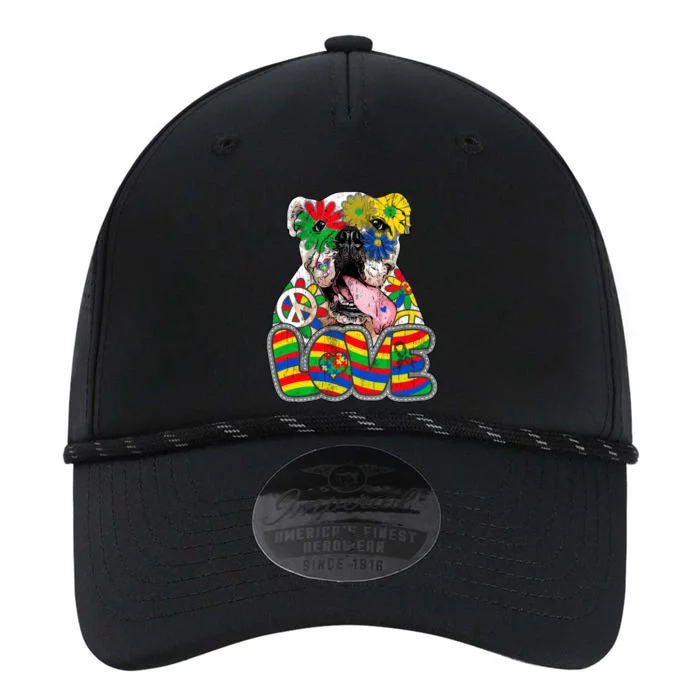 Autism Awareness Mom Bulldog Love Acceptance Kindness Gift Performance The Dyno Cap