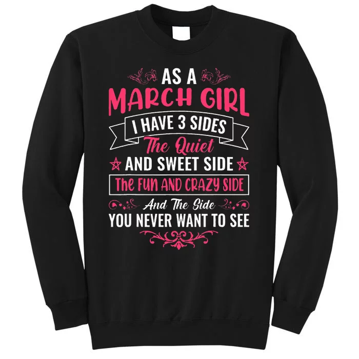 As An March Girl Sweatshirt