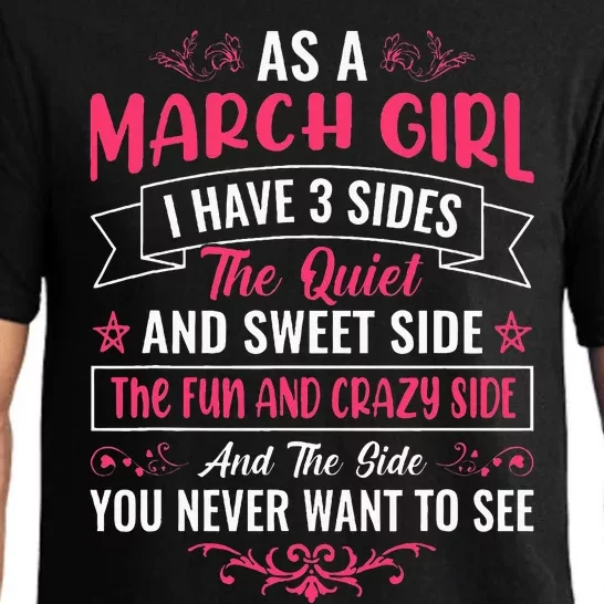 As An March Girl Pajama Set