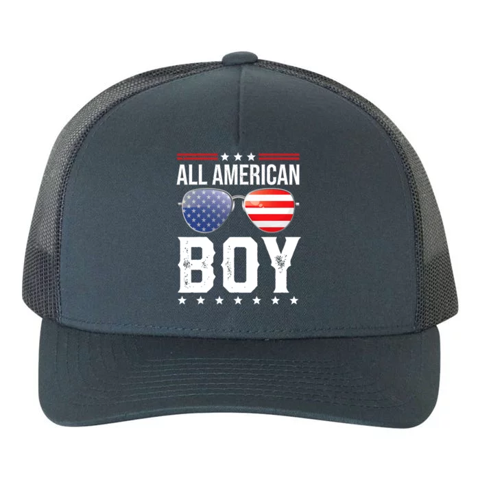 All American Matching Family Fourth 4th Of July American Gift Yupoong Adult 5-Panel Trucker Hat