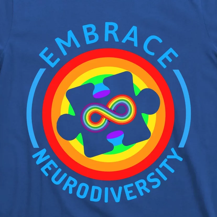 Autism Awareness Month Embrace Neurodiversity Tee Gift T-Shirt