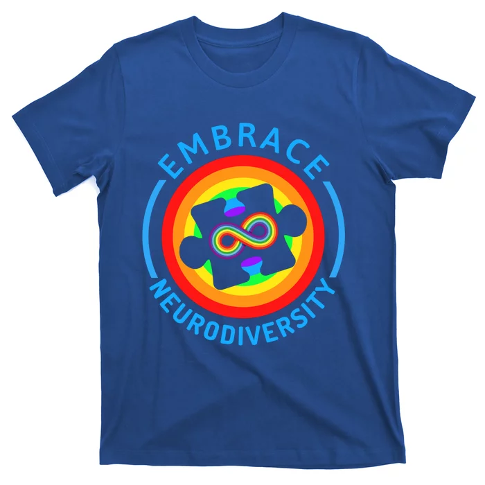 Autism Awareness Month Embrace Neurodiversity Tee Gift T-Shirt