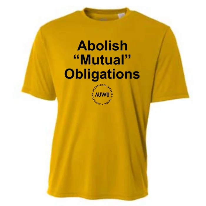 Auwu Abolish Mutual Obligations Cooling Performance Crew T-Shirt