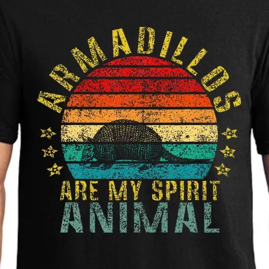 Armadillos Are My Spirit Animal Funny Pajama Set