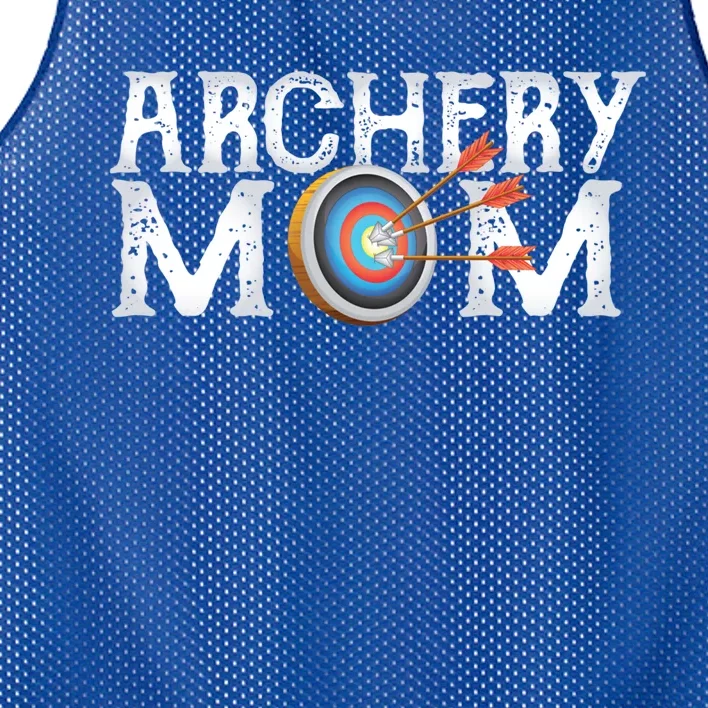 Archery Archer Mom Target Proud Parent Bow Arrow Gift Mesh Reversible Basketball Jersey Tank